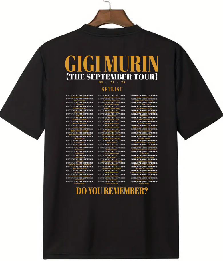 PREORDER- 'The September Tour' T-Shirt